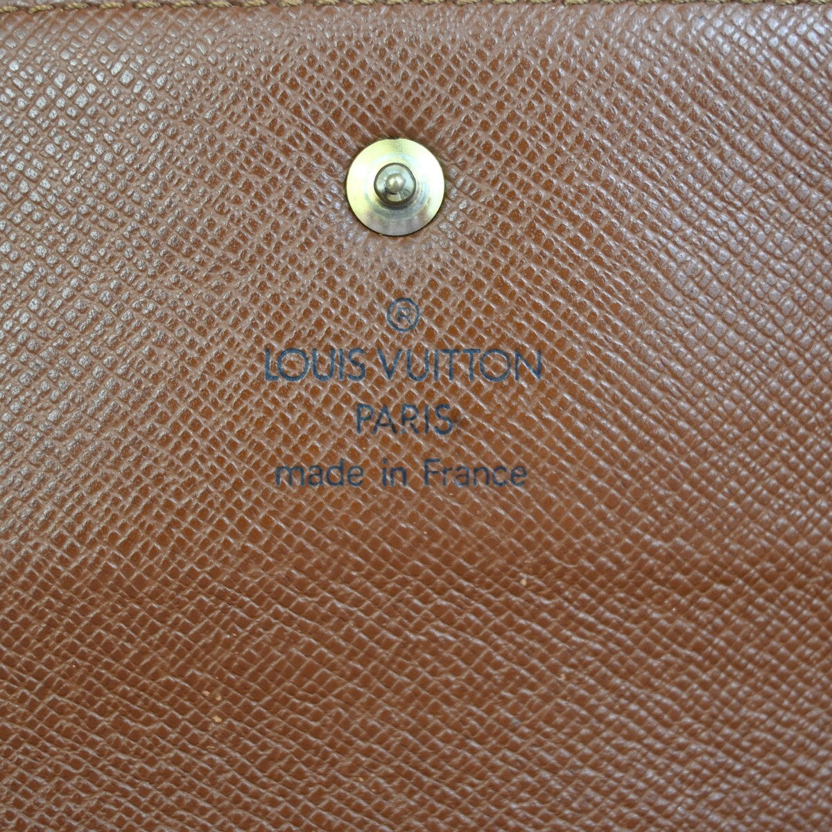 LOUIS VUITTON International Long Trifold Wallet Monogram Brown M61215 04EE198