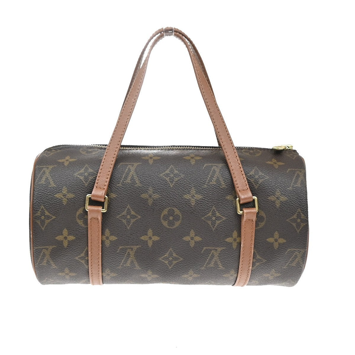 LOUIS VUITTON PAPILLON 26 Hand Bag Monogram Leather Brown France M51366 77YJ218