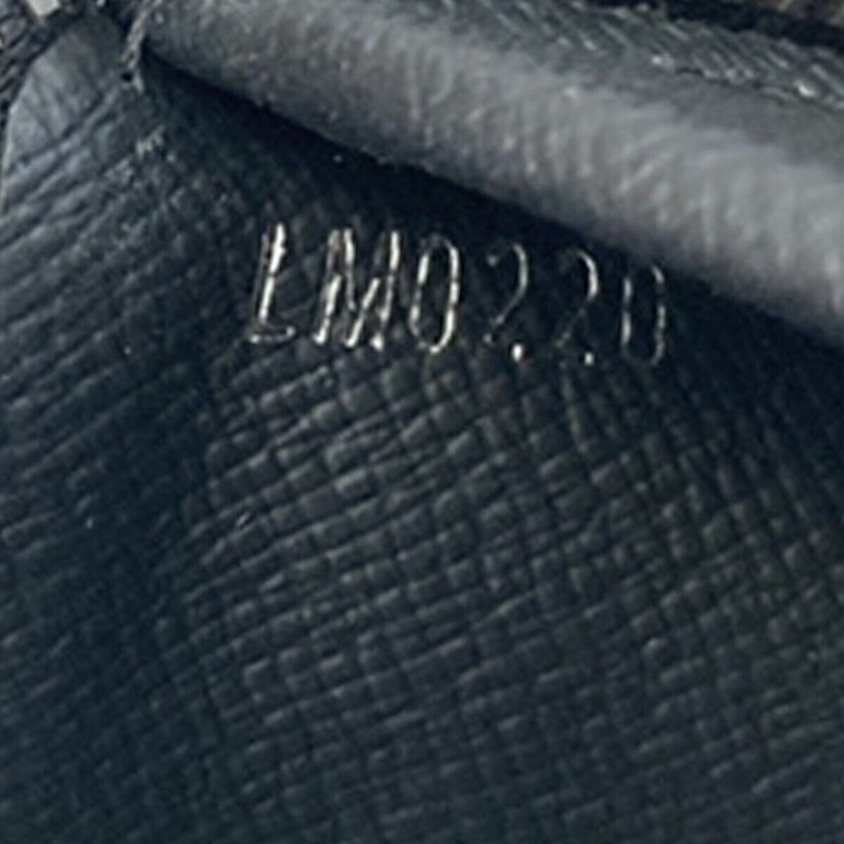 LOUIS VUITTON Long Zippy Wallet Vertical Damier Graphite Leather N63095 86KA436