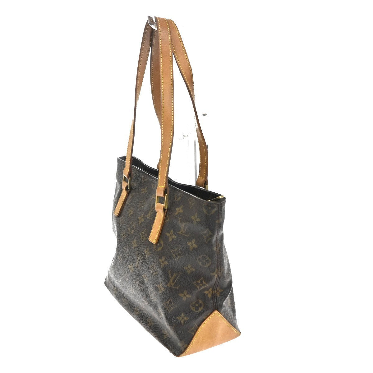 LOUIS VUITTON Cabas Piano Shoulder Bag Monogram Leather BN France M51148 76KC831
