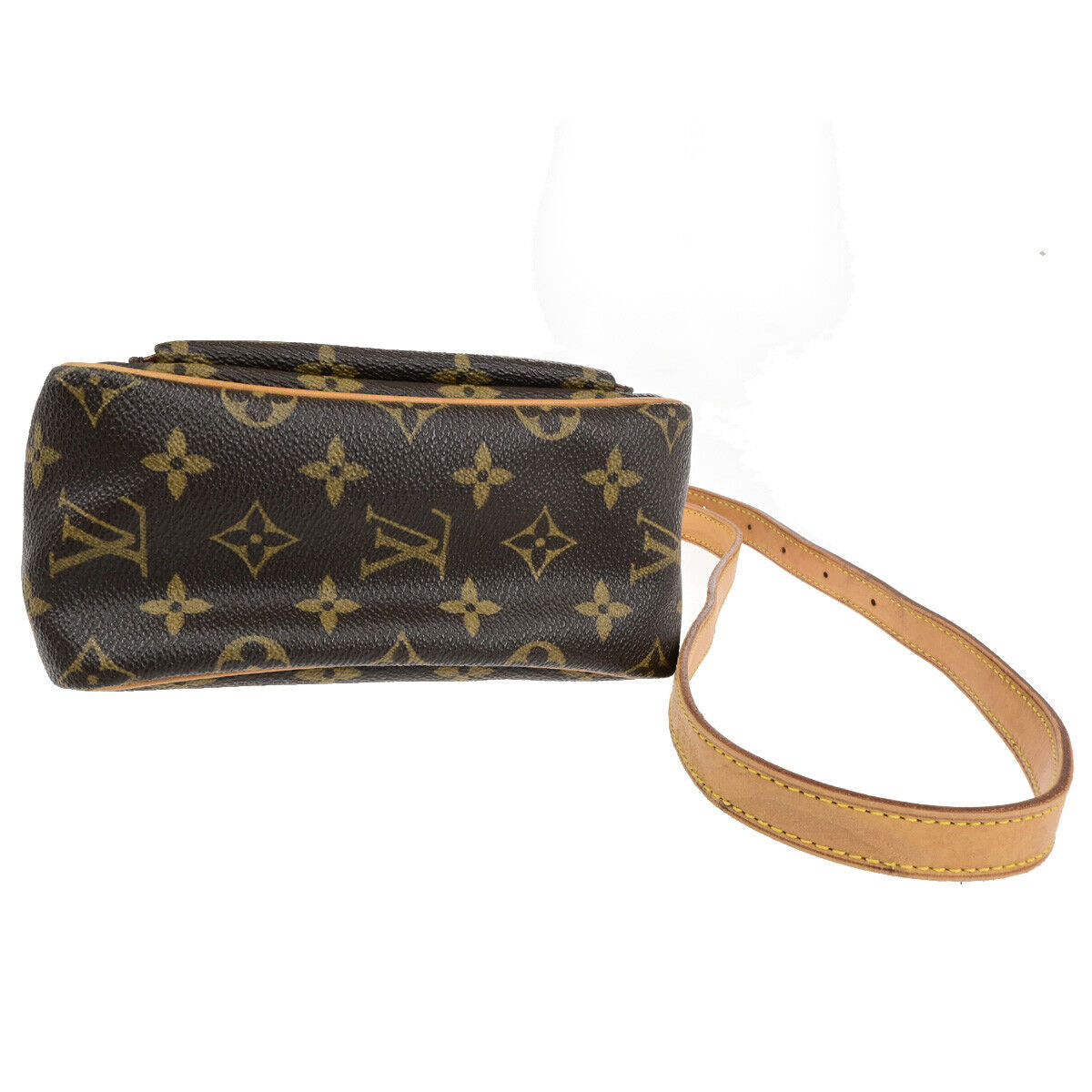 LOUIS VUITTON Viva Cite PM Shoulder Bag Monogram Leather Brown M51165 18SJ583