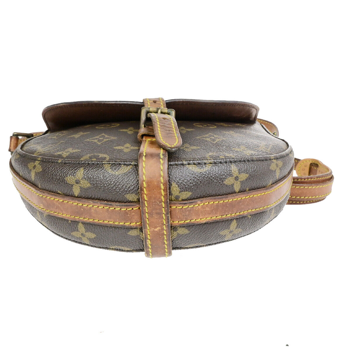 LOUIS VUITTONI Chantilly MM Shoulder Bag Monogram Leather Brown M51233 61SJ537