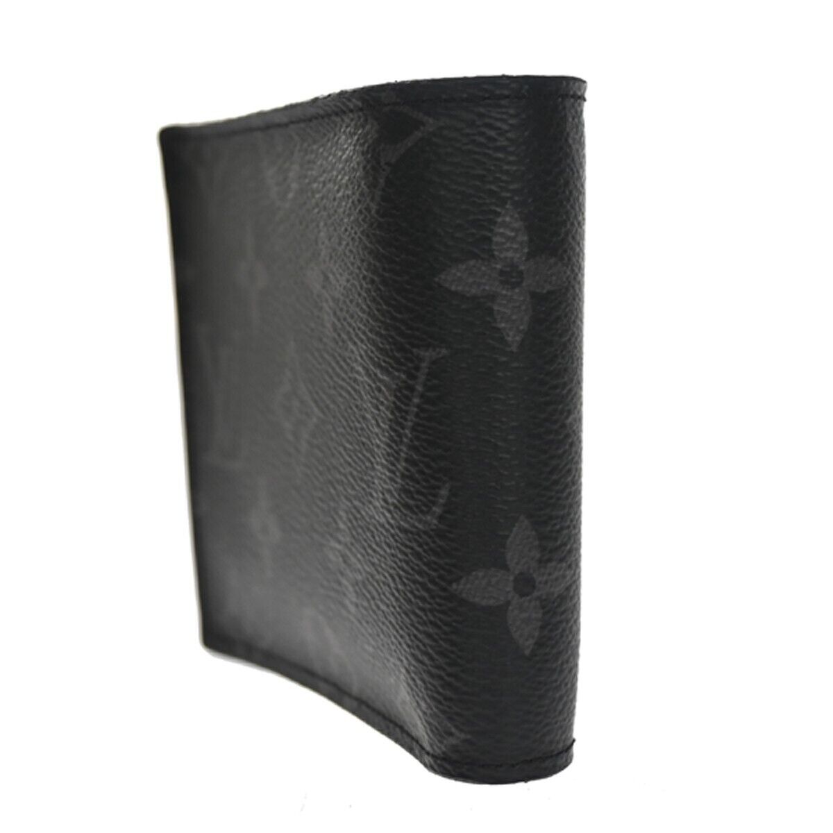 LOUIS VUITTON Marco NM Bifold Wallet Monogram Eclipse Leather BK M62545 88GA260