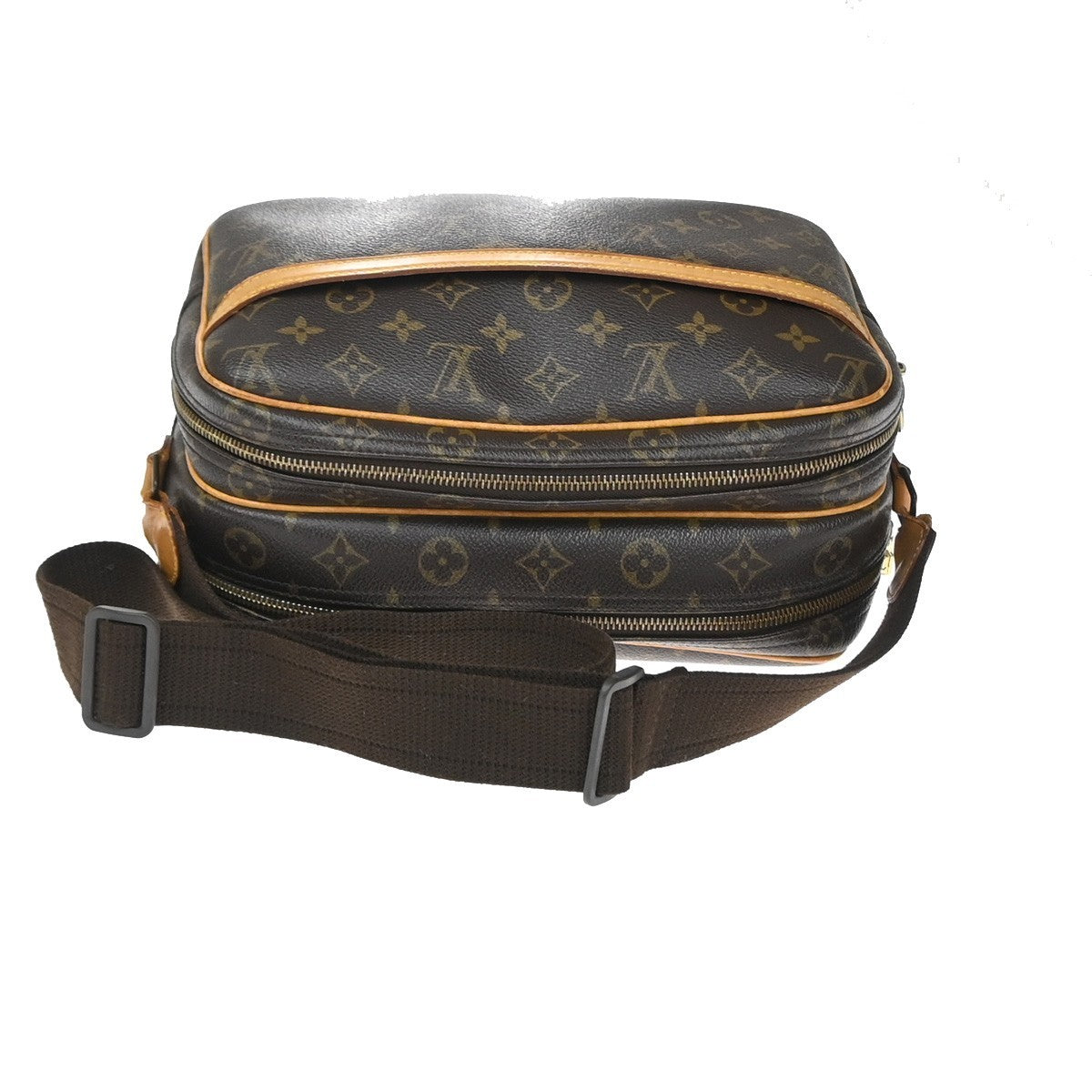 LOUIS VUITTON Reporter PM Crossbody Shoulder Bag Monogram Leather M45254 77YH995