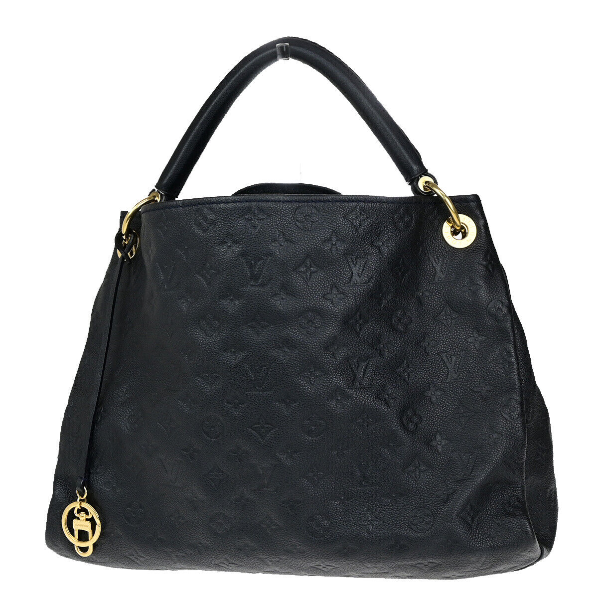 LOUIS VUITTON Artsy MM Hand Bag Monogram Empreinte Infini Blue M93448 650RK856