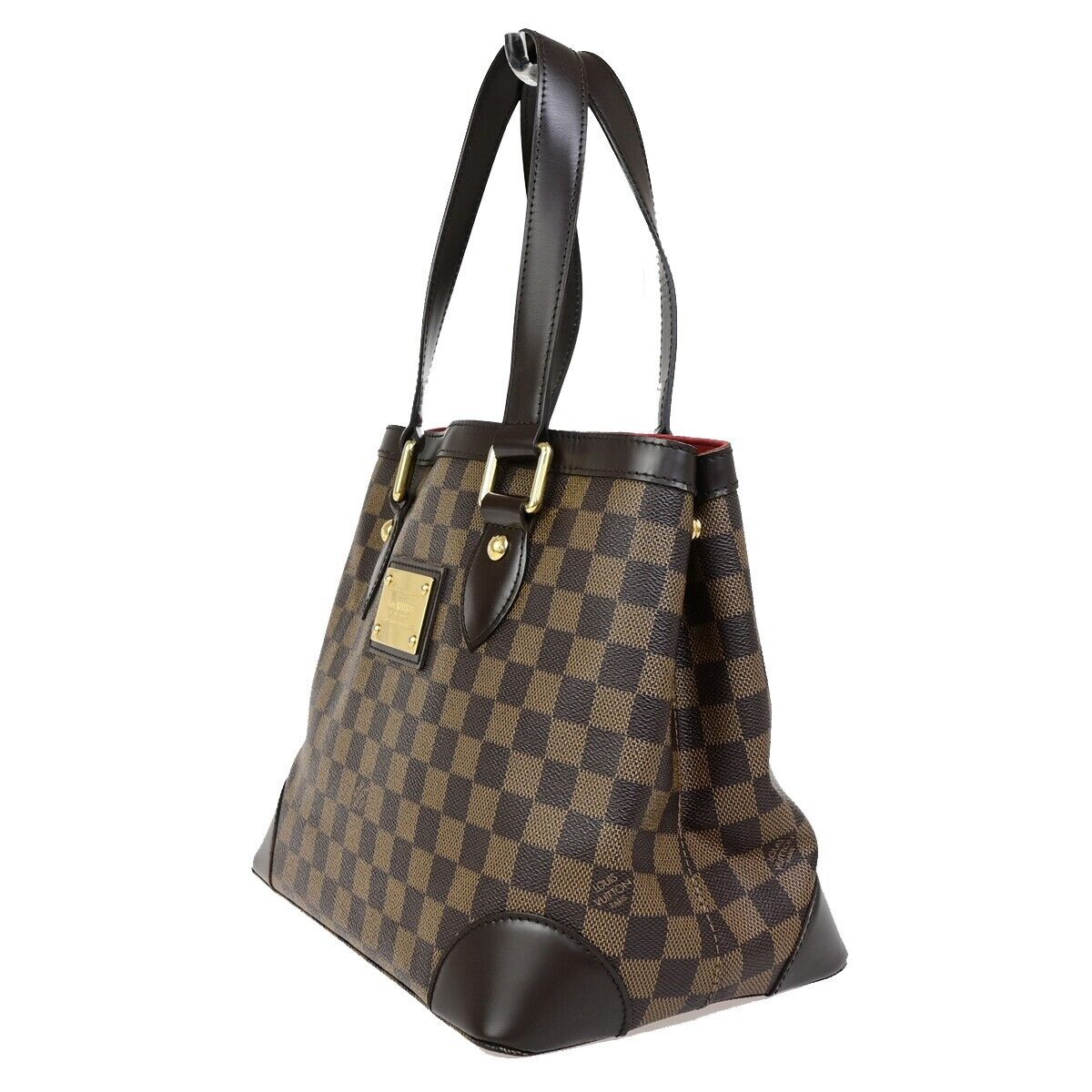 LOUIS VUITTON Hampstead PM Shoulder Bag Damier Ebene Leather BN N51205 53FB260