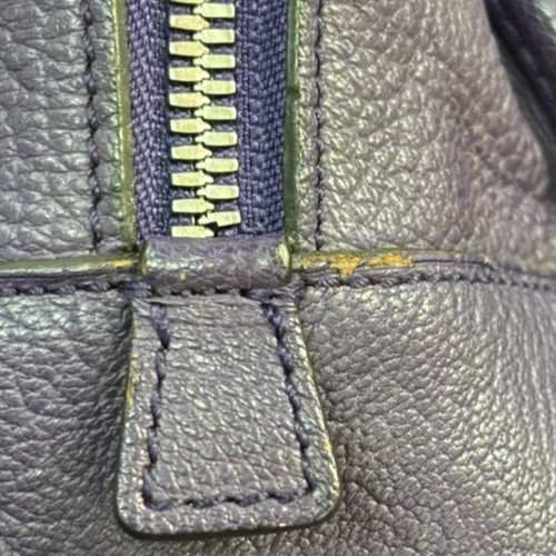 LOEWE Anagram logo Amazona 28 handbag suede Leather Purple Spain SHW 50RL795