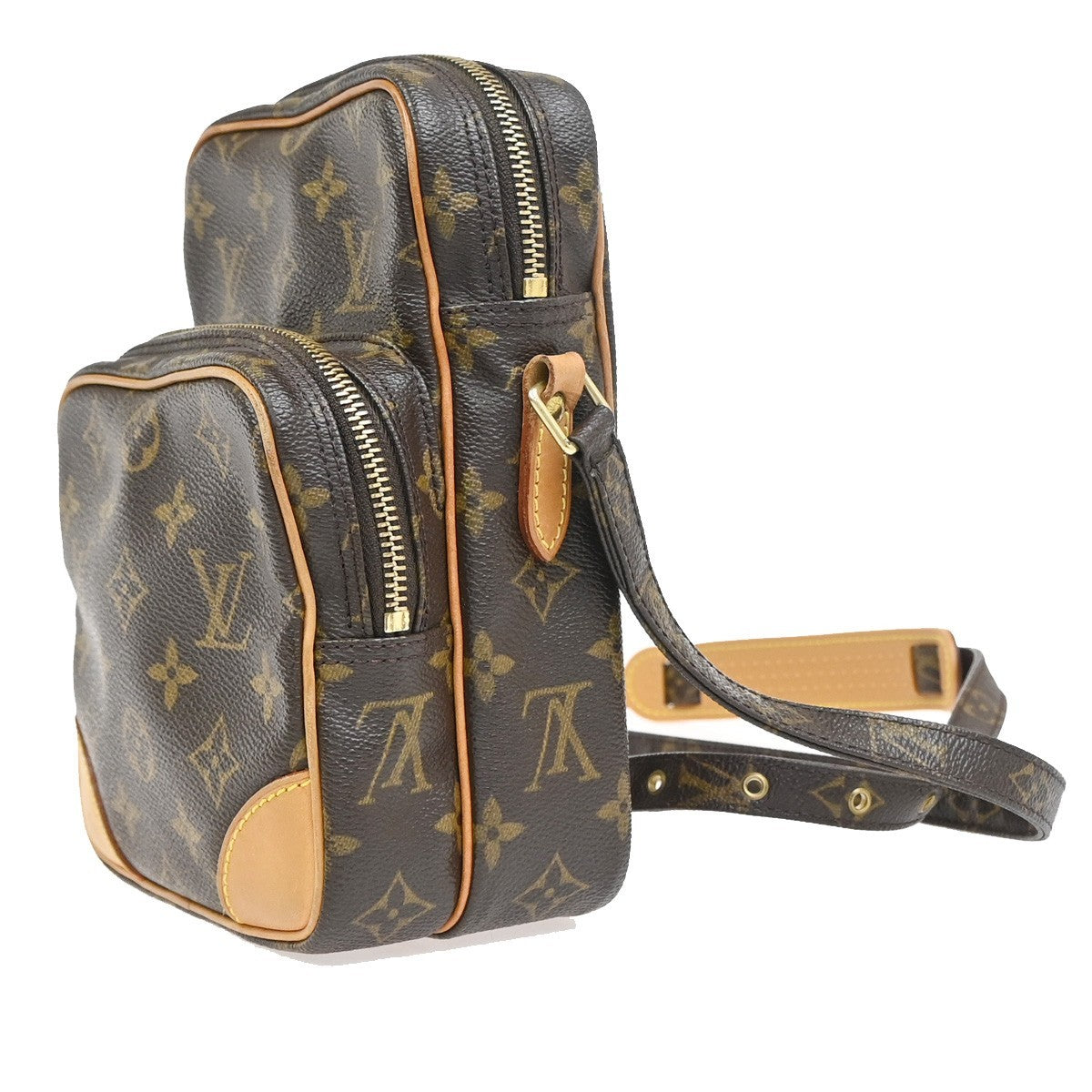 LOUIS VUITTON Amazon Crossbody Shoulder Bag Monogram Leather BN M45236 11KC901