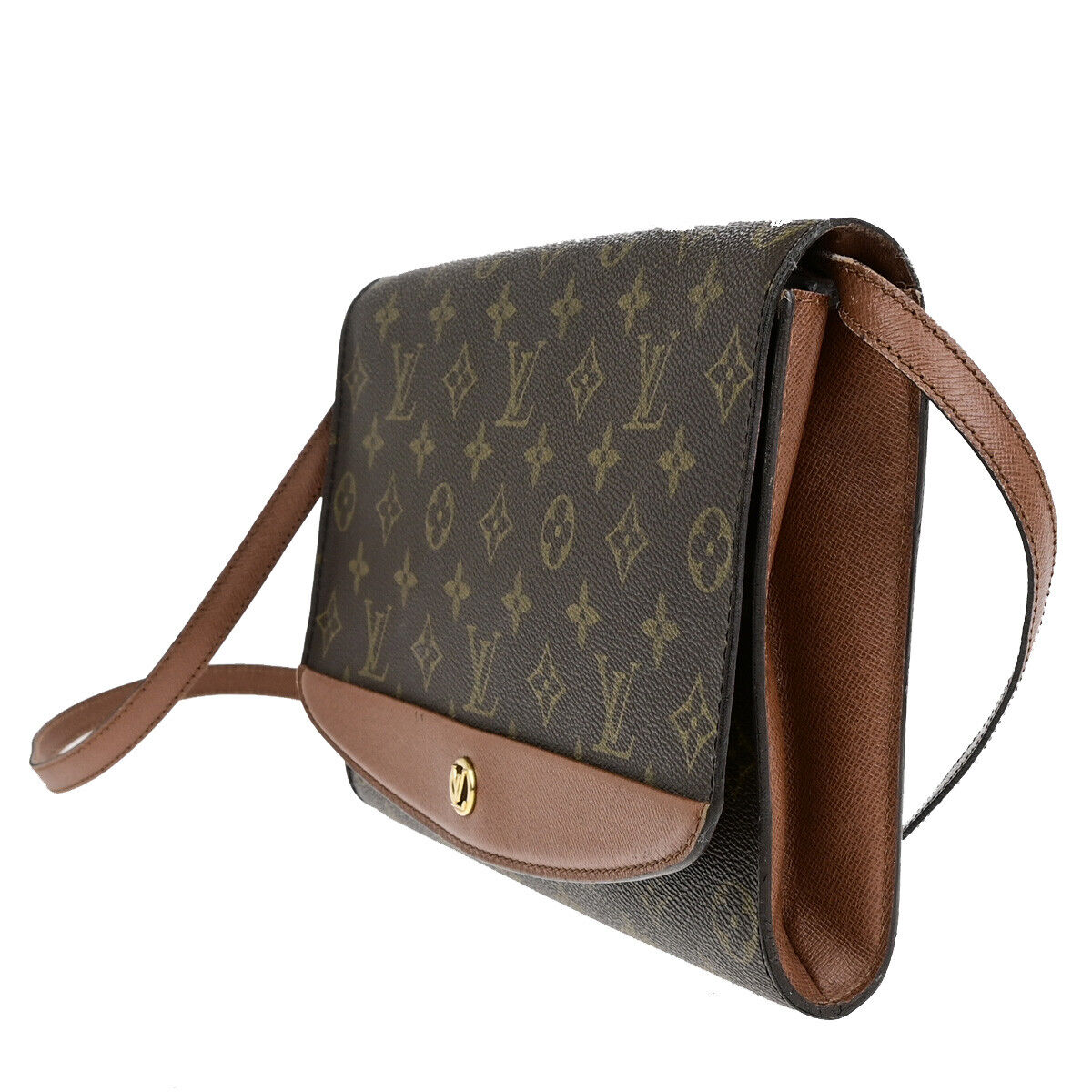 LOUIS VUITTON Bordeaux 2Way Shoulder Clutch Bag Monogram Leather M51797 64YF197