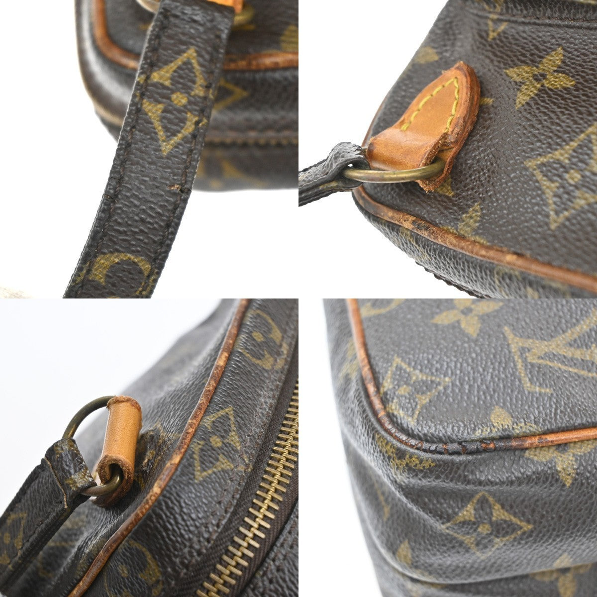 LOUIS VUITTON Mini Amazon Shoulder Bag Monogram Leather Brown M45238 30MA098
