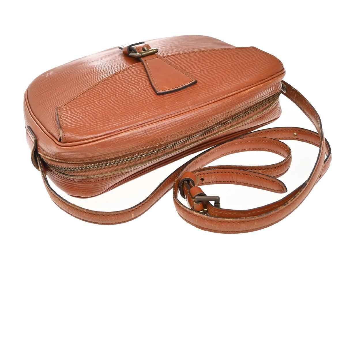 LOUIS VUITTON Jeune Fille MM Shoulder Bag Epi Leather Brown M52153 65EF980