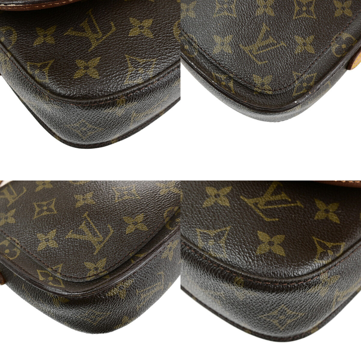 LOUIS VUITTON Mini Saint Cloud Shoulder Bag Monogram Leather BN M51244 04YG772