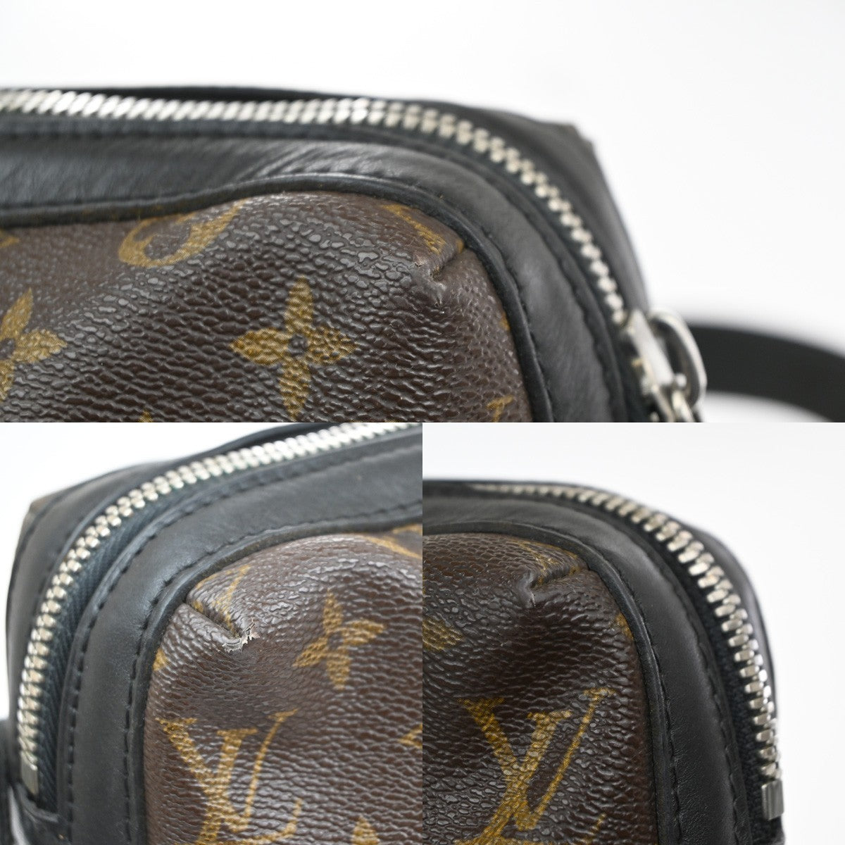 LOUIS VUITTON Torres Shoulder Bag Monogram Macassar Leather BN BK M40387 18MA647
