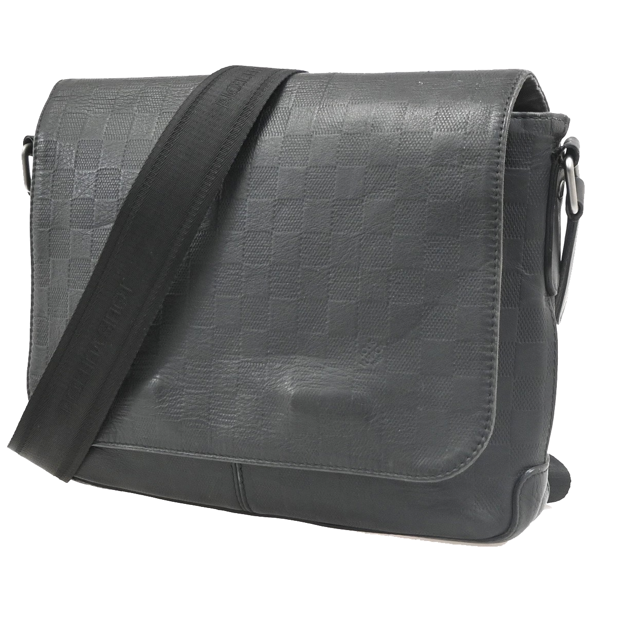 LOUIS VUITTON District PM Shoulder Bag Damier Infini Leather BK N41286 11YJ256
