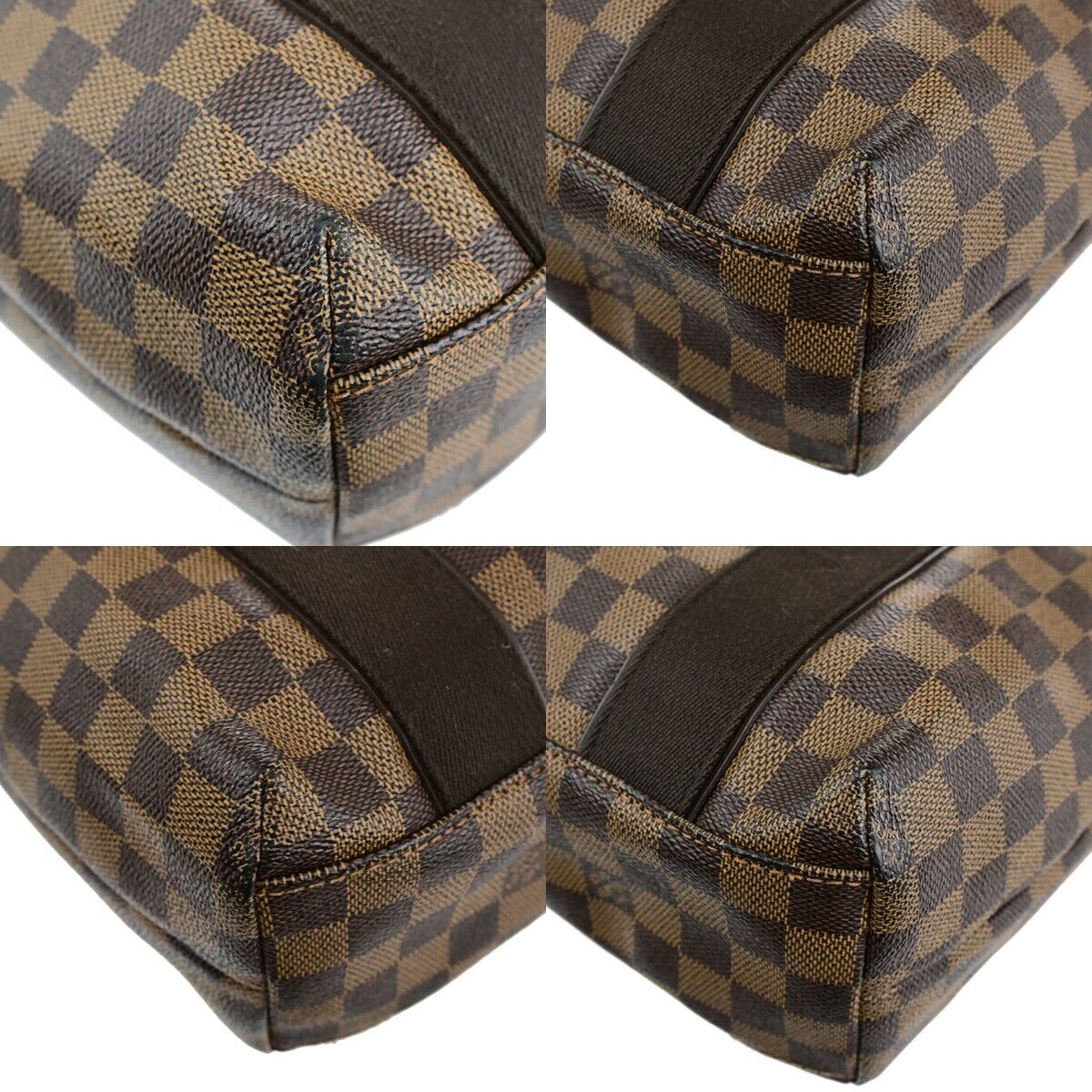 LOUIS VUITTON Cabas Beaubourg Shoulder Bag Damier Ebene Leather N52006 46ED345