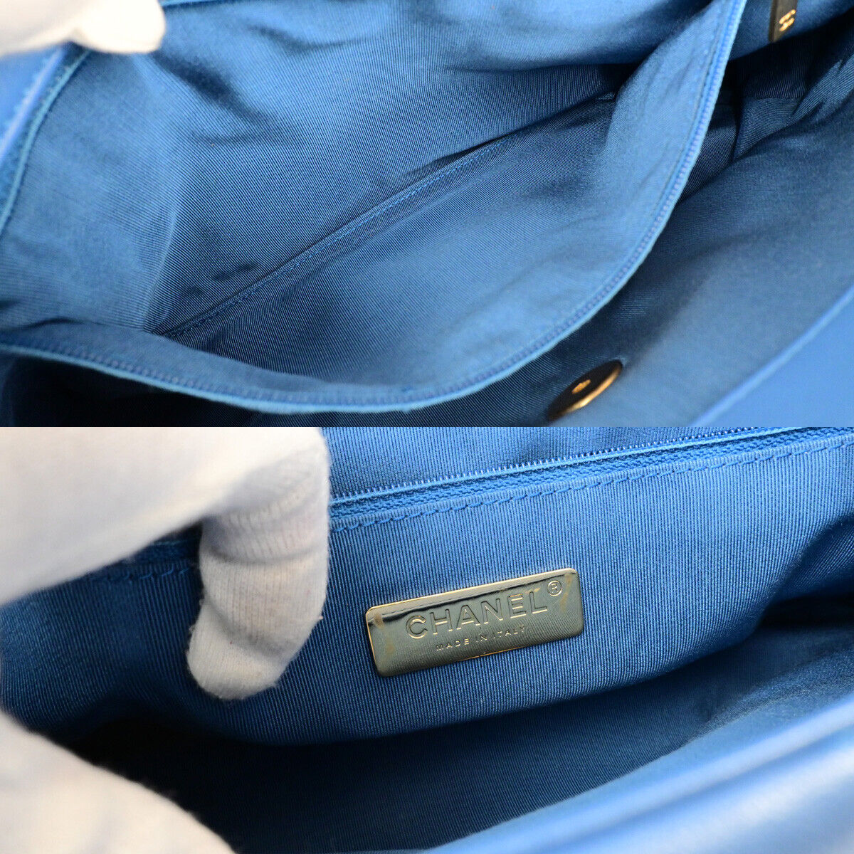 CHANEL 19 CC Logo Matelasse Chain 2Way Shoulder Hand Bag Leather BE GHW 741RK739