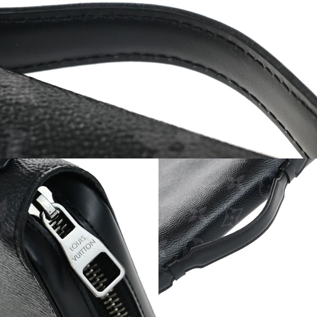 LOUIS VUITTON Zippy XL Long Bifold Wallet Monogram Eclipse BK M61698 96EC529