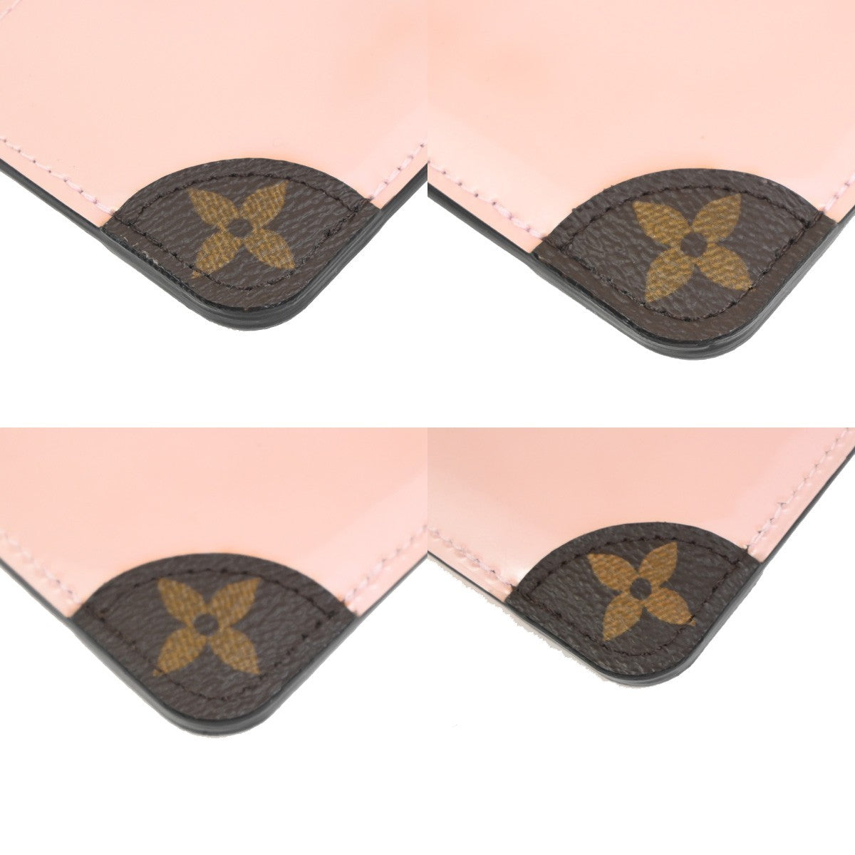 LOUIS VUITTON Porte Cartes Simple Card  Case Monogram Vernis PK M63855 36RL961
