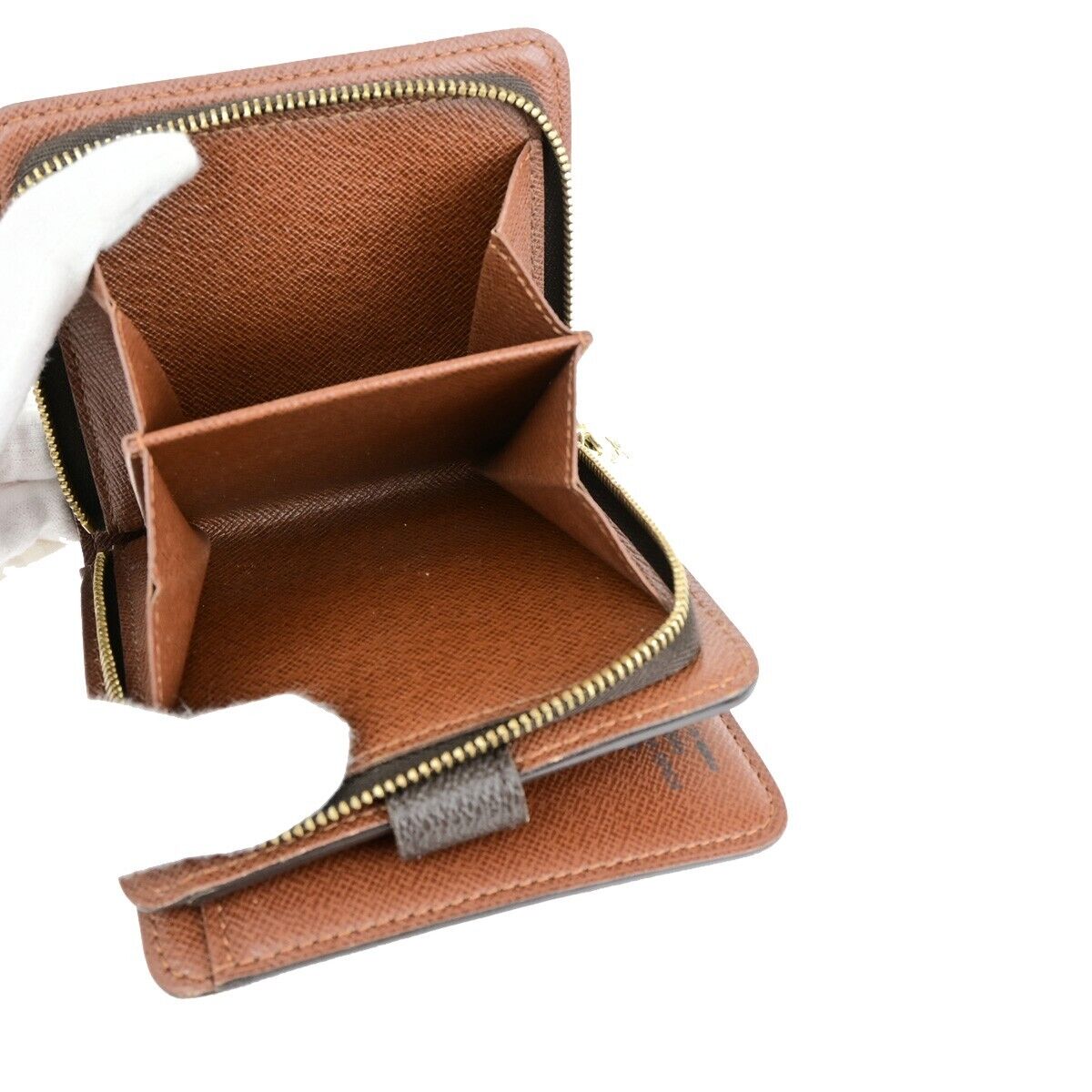 LOUIS VUITTON 4 Set Long Bifold Trifold Wallet Purse Monogram Leather BN 65YF006