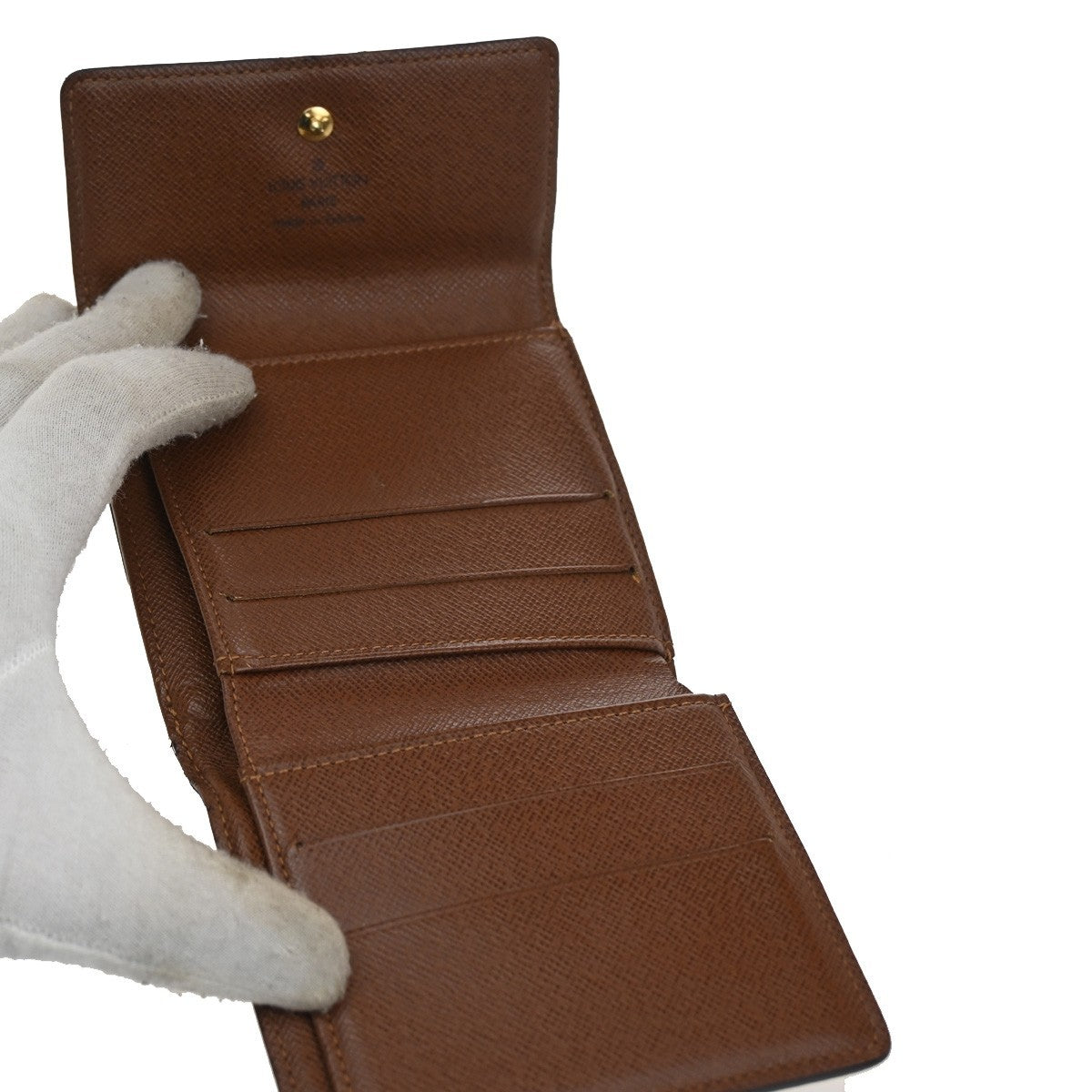 LOUIS VUITTON Porte Monnaie Billets Cartes Credit Wallet Monogram M61652 07CA387