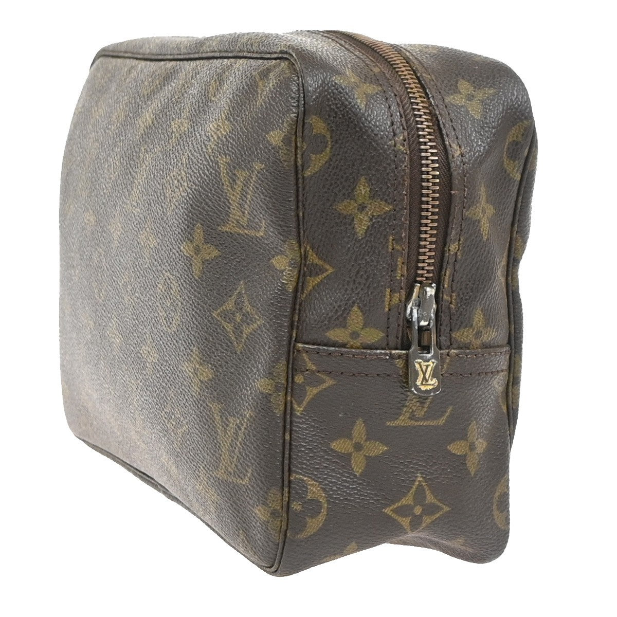LOUIS VUITTON Trousse Toilette 28 Clutch Hand Bag Monogram Brown M47522 66PA079