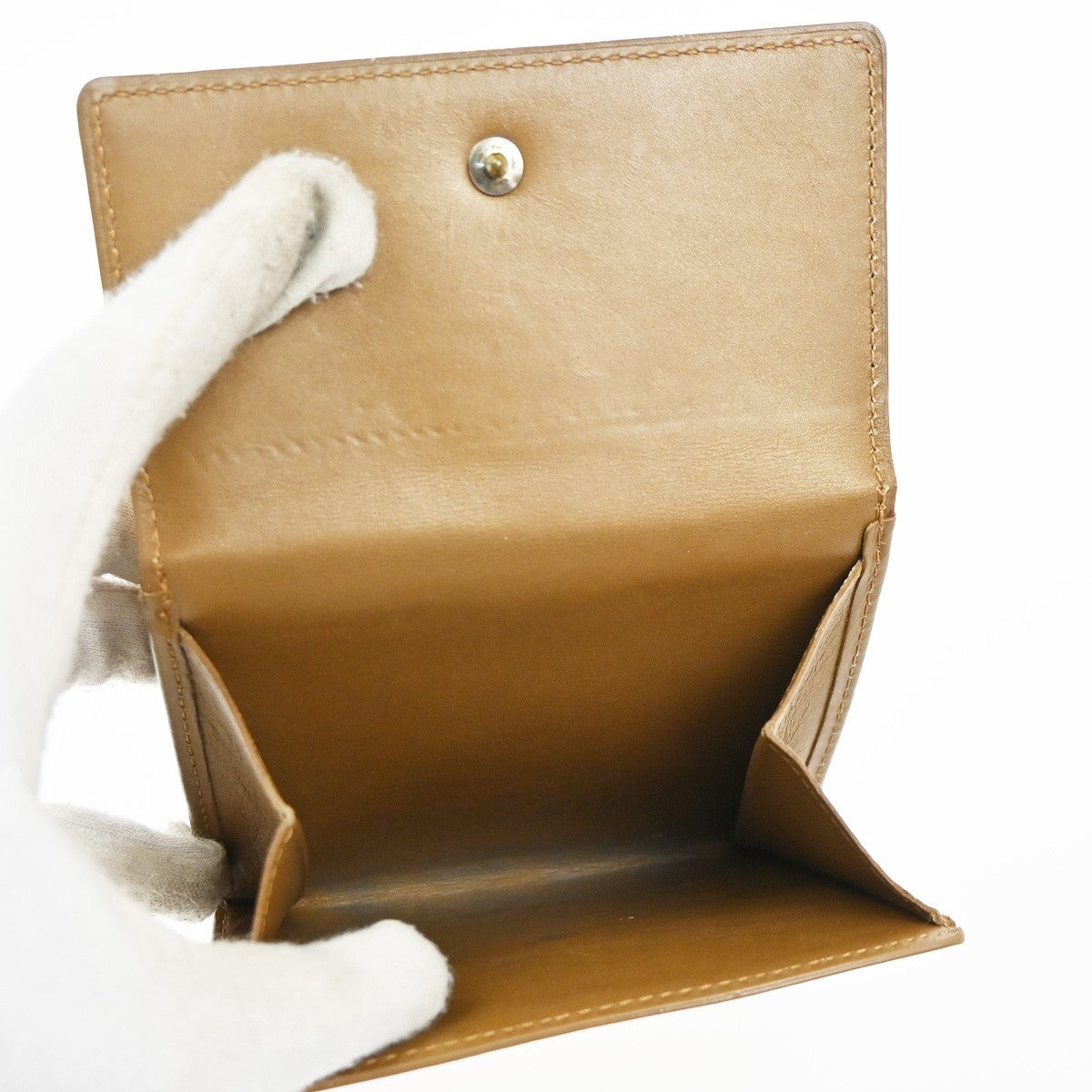 LOUIS VUITTON Porte Monnaie Billets Wallet Monogram Mat Gold BE M65117 67KD037