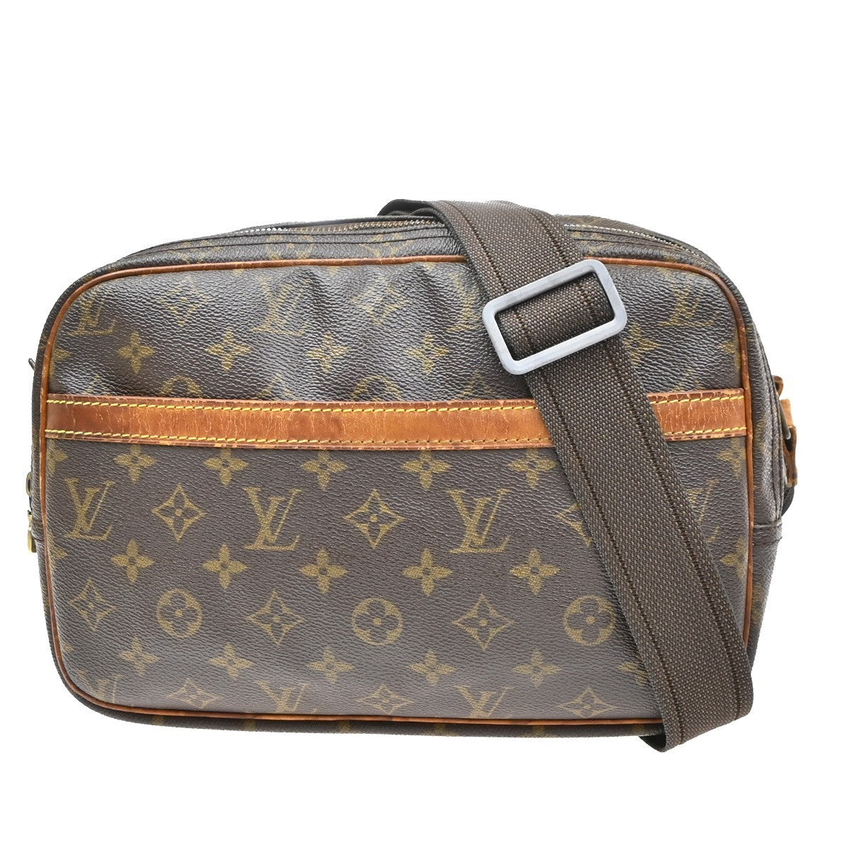 LOUIS VUITTON Reporter Crossbody Shoulder Bag Monogram Leather BN M45254 31SA023