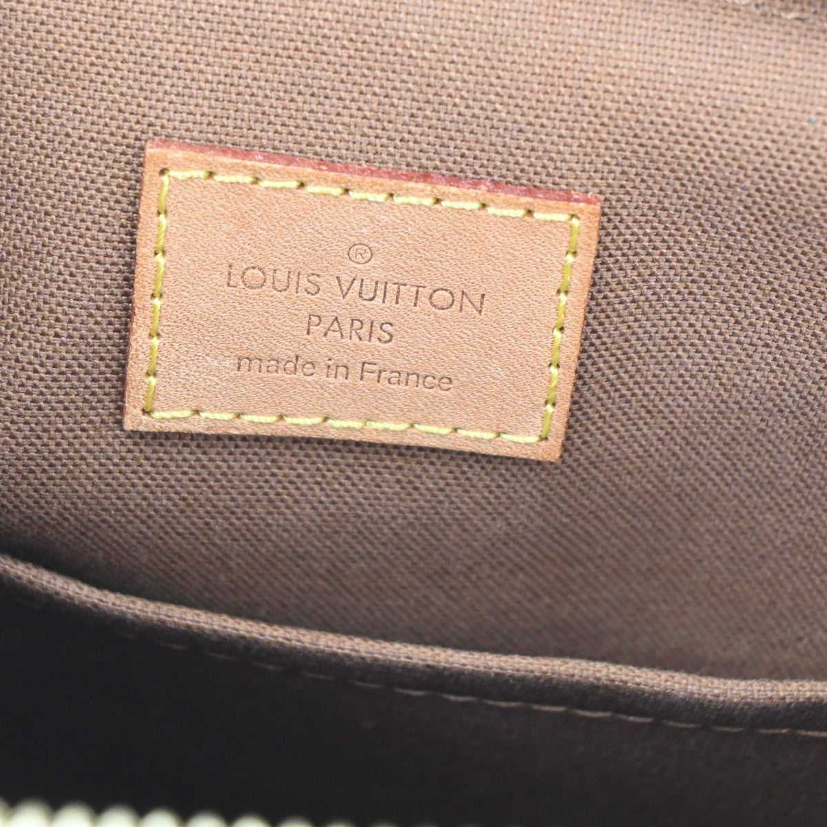 LOUIS VUITTON Tivoli PM Hand Bag Monogram Leather Brown France M40143 43RL574