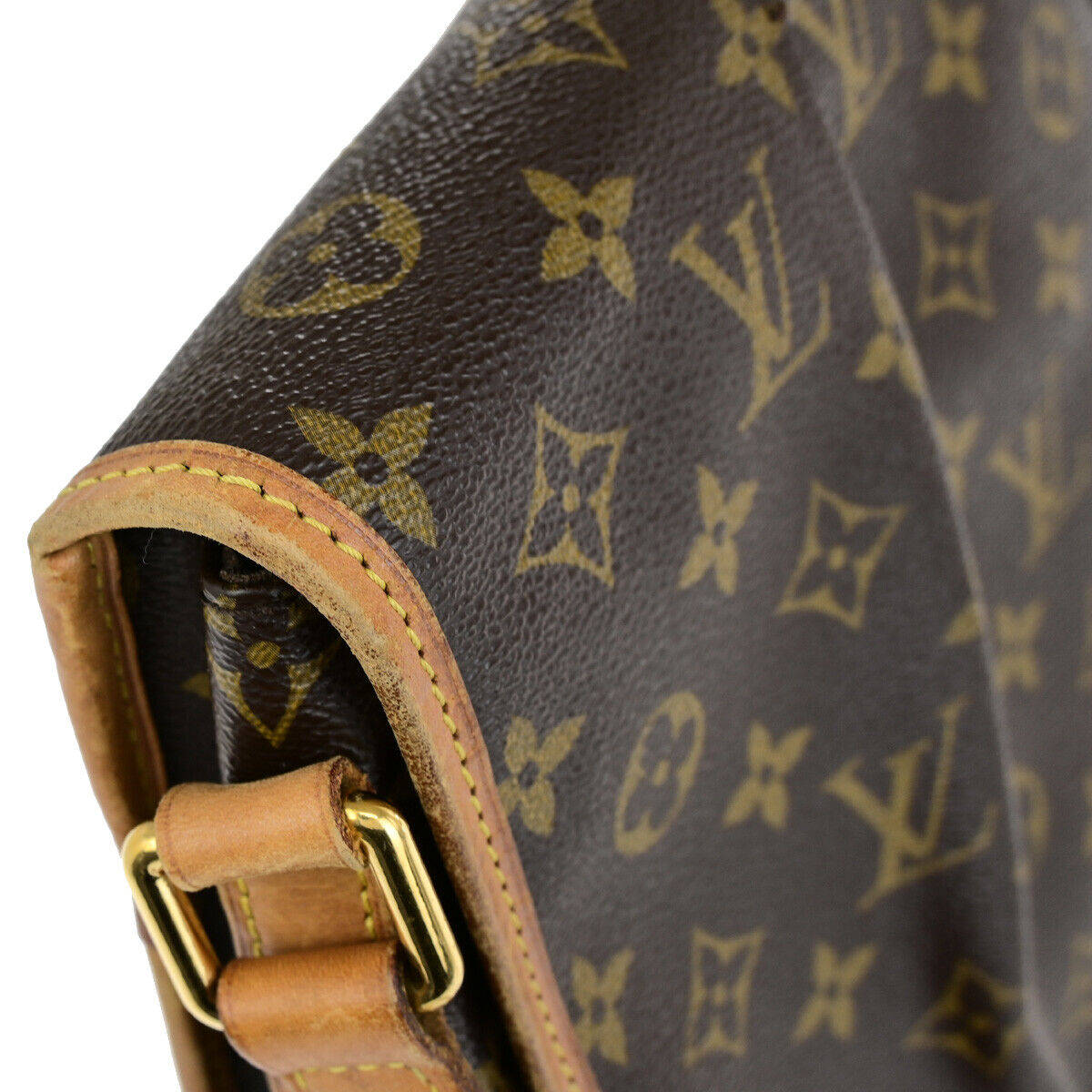 LOUIS VUITTON Menilmontant MM Shoulder Bag Monogram Leather BN M40473 85YG610