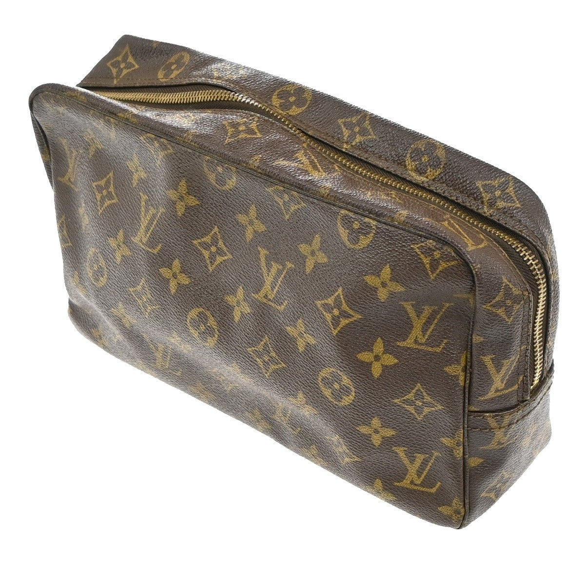 LOUIS VUITTON Trousse Toilette 28 Clutch Hand Bag Monogram Brown M47522 66MA051