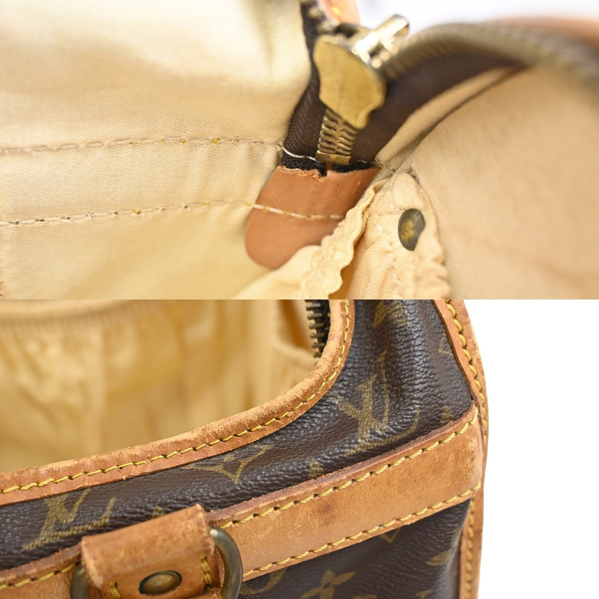 LOUIS VUITTON Sac Chassour 40 Travel Hand Bag Monogram Leather BN M41924 81CA888