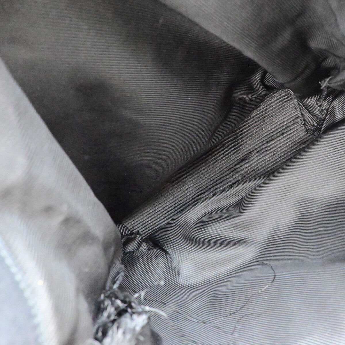 GUCCI Logo GG Pattern Shoulder Tote Bag Canvas Leather Black GHW Italy 09YG536