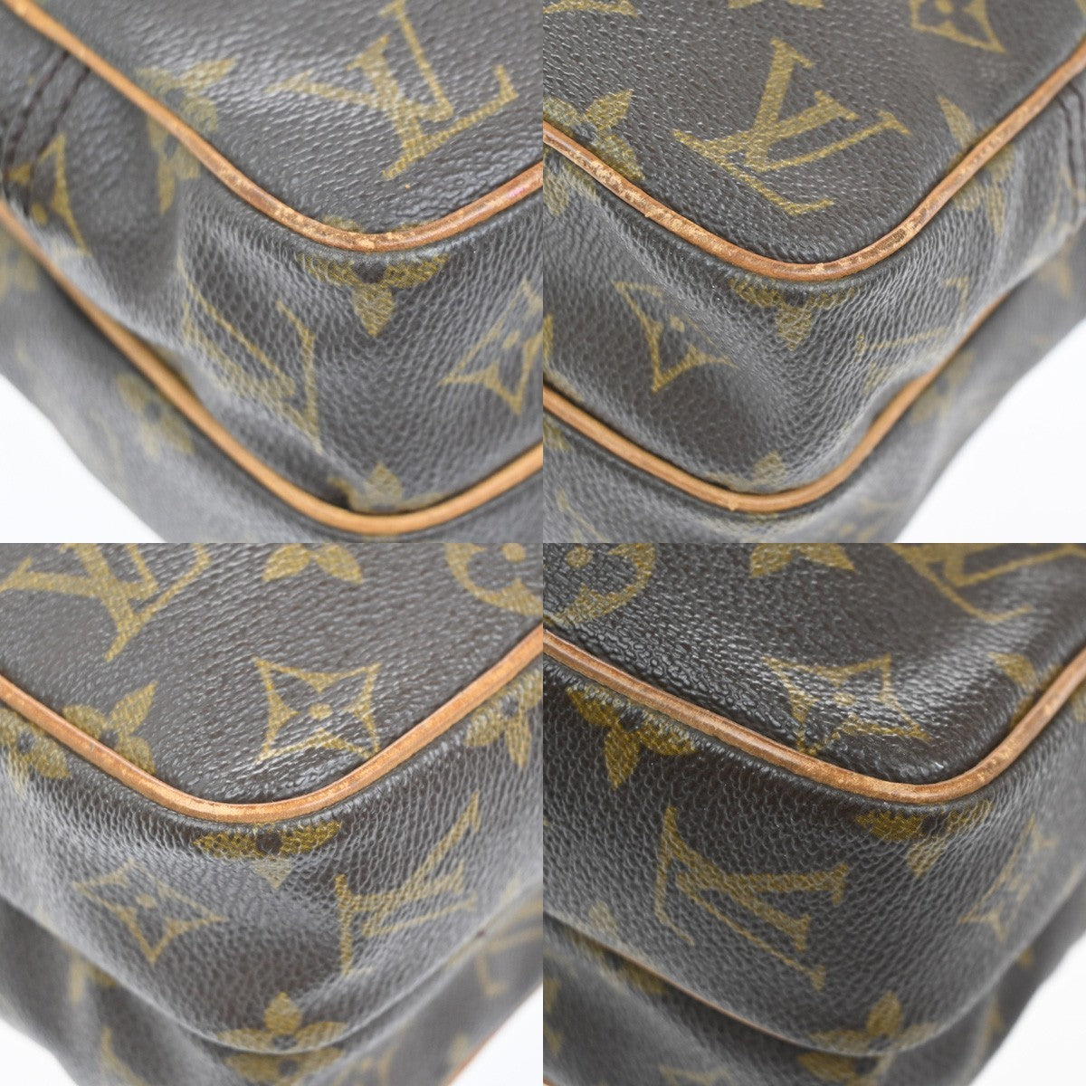 LOUIS VUITTON Mini Amazon Shoulder Bag Monogram Leather Brown M45238 34MA463