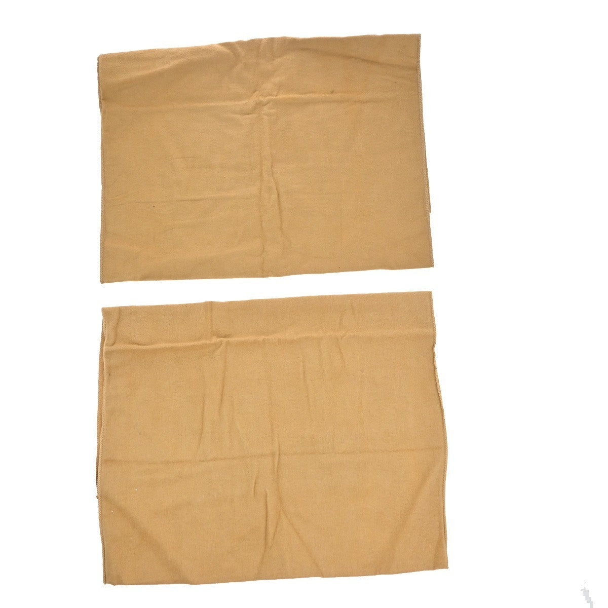 LOUIS VUITTON Logo 10 Set Dust Bag Drawstring Canvas Cotton Beige Brown 09KC802
