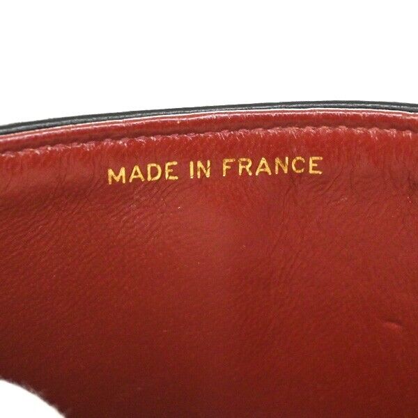 CHANEL CC Matelasse 25 Double Flap Chain Shoulder Bag Leather Black GHW 726RJ450