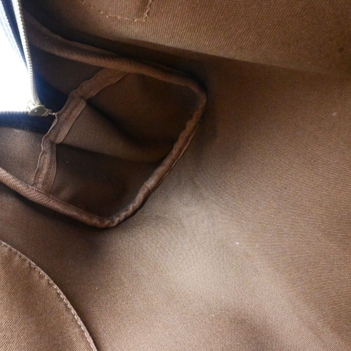 LOUIS VUITTON Montorgueil PM Shoulder Bag Monogram Leather Brown M95565 16KA545