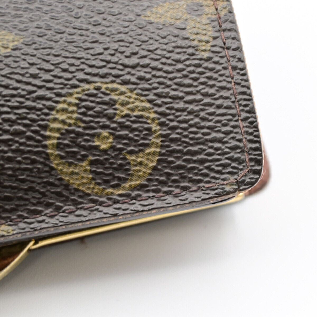 LOUIS VUITTON Porte Monnaie Viennois Bifold Wallet Monogram Brown M61663 01YE809