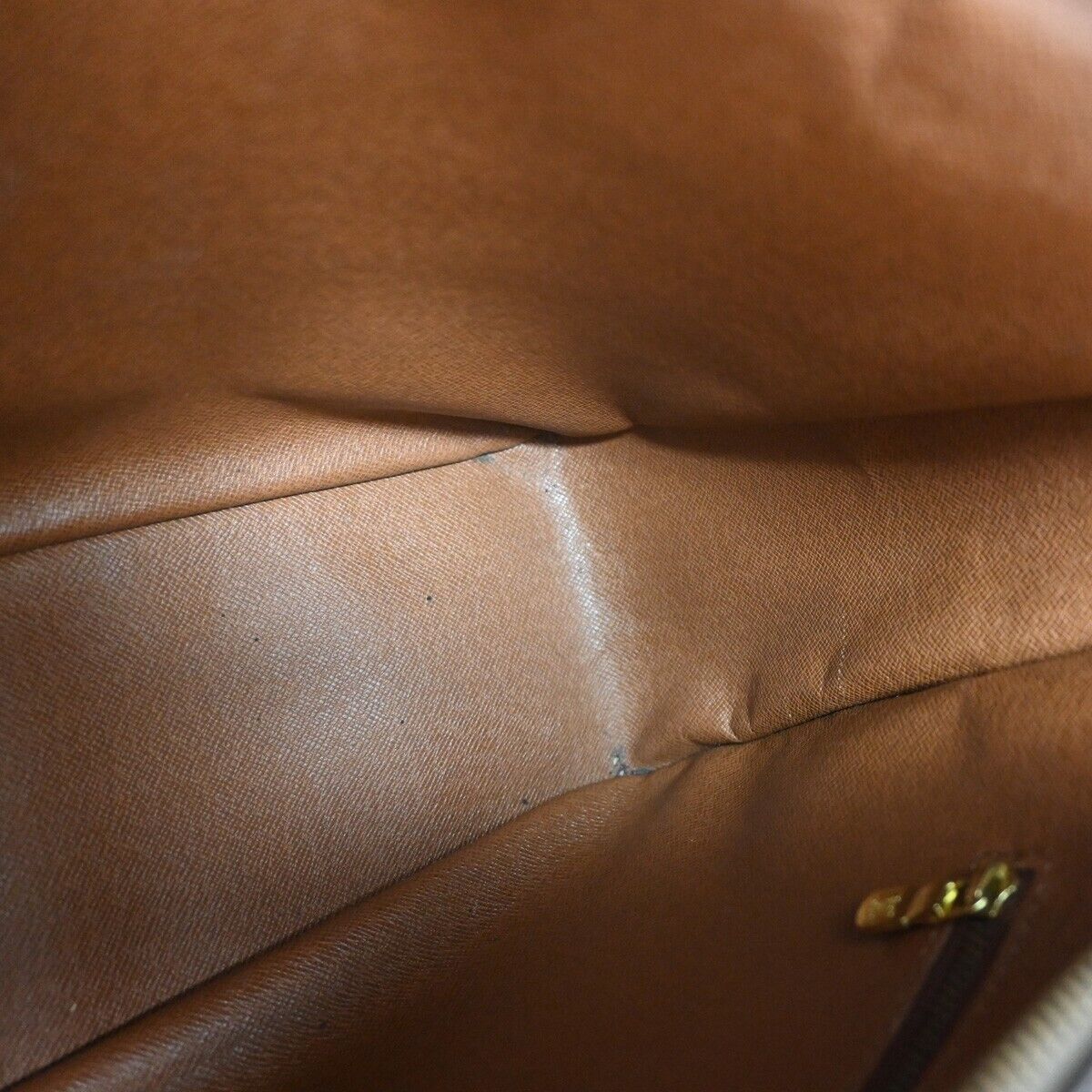 LOUIS VUITTON Boulogne 35 Shoulder Bag Monogram Leather Brown M51260 74EA902