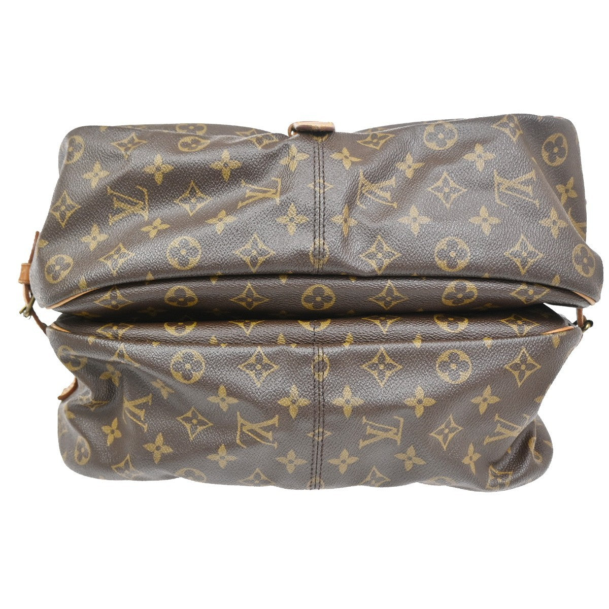 LOUIS VUITTON Saumur 35 Shoulder Bag Monogram Leather BN France M42254 70KC533