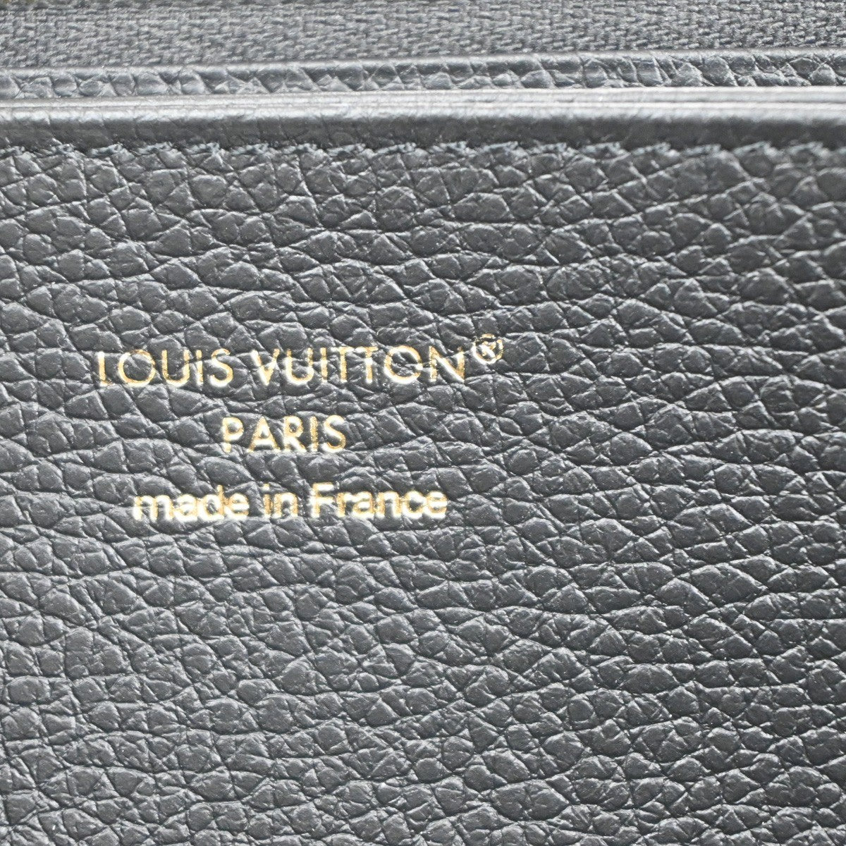LOUIS VUITTON Zippy Long Wallet Monogram Empreinte Leather BK M61864 16RL782
