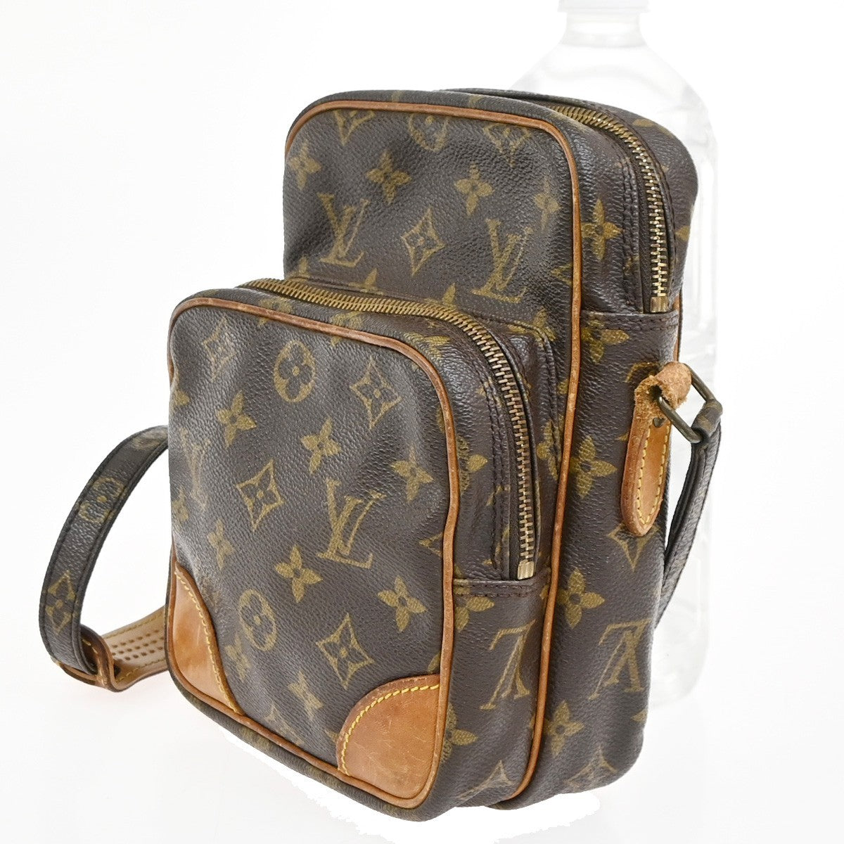 LOUIS VUITTON Amazon Crossbody Shoulder Bag Monogram Leather BN M45236 69KC647