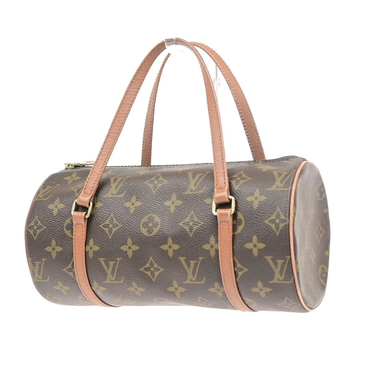 LOUIS VUITTON PAPILLON 26 Hand Bag Monogram Leather Brown France M51366 77PA099