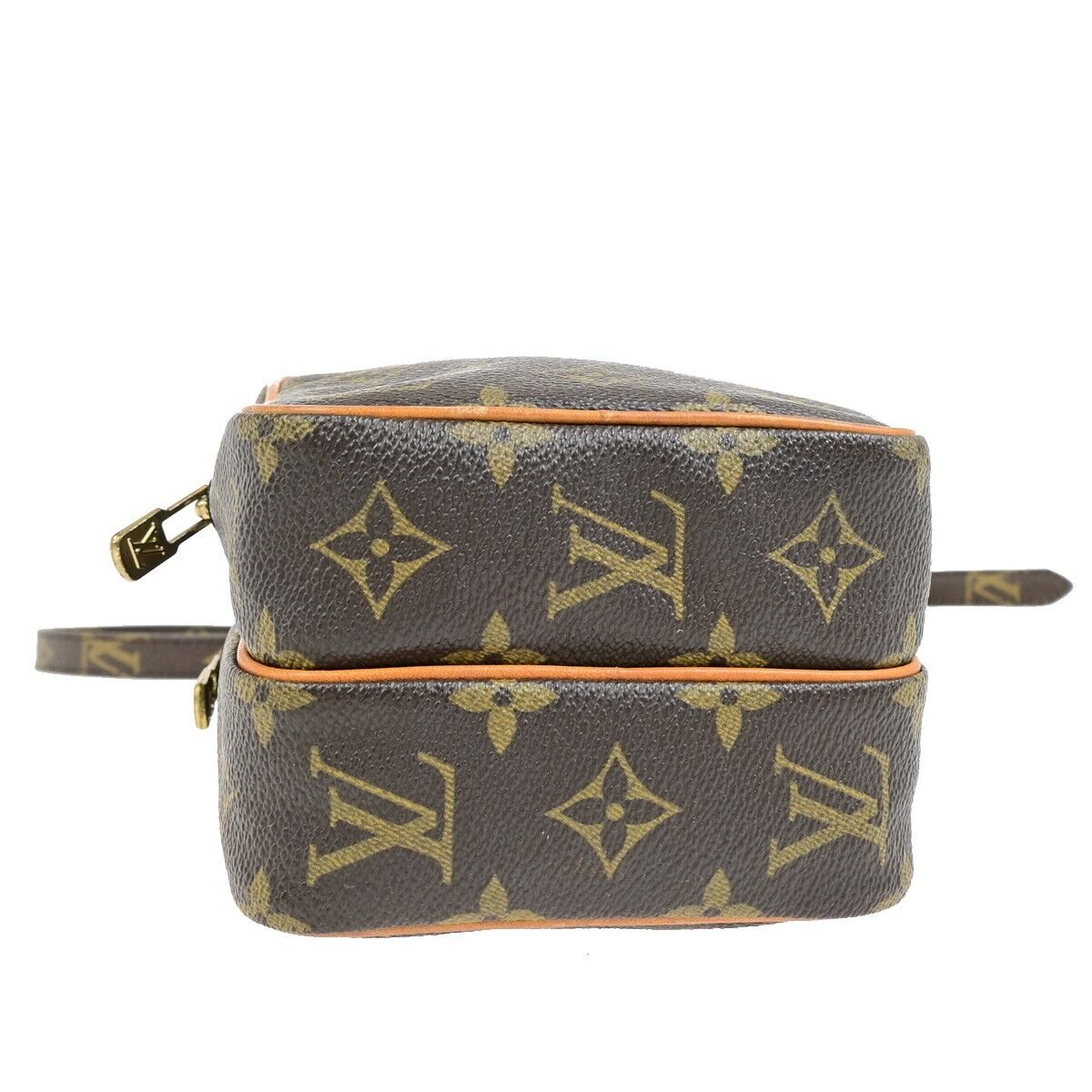 LOUIS VUITTON Mini Amazon Shoulder Bag Monogram Leather Brown M45238 70FB369