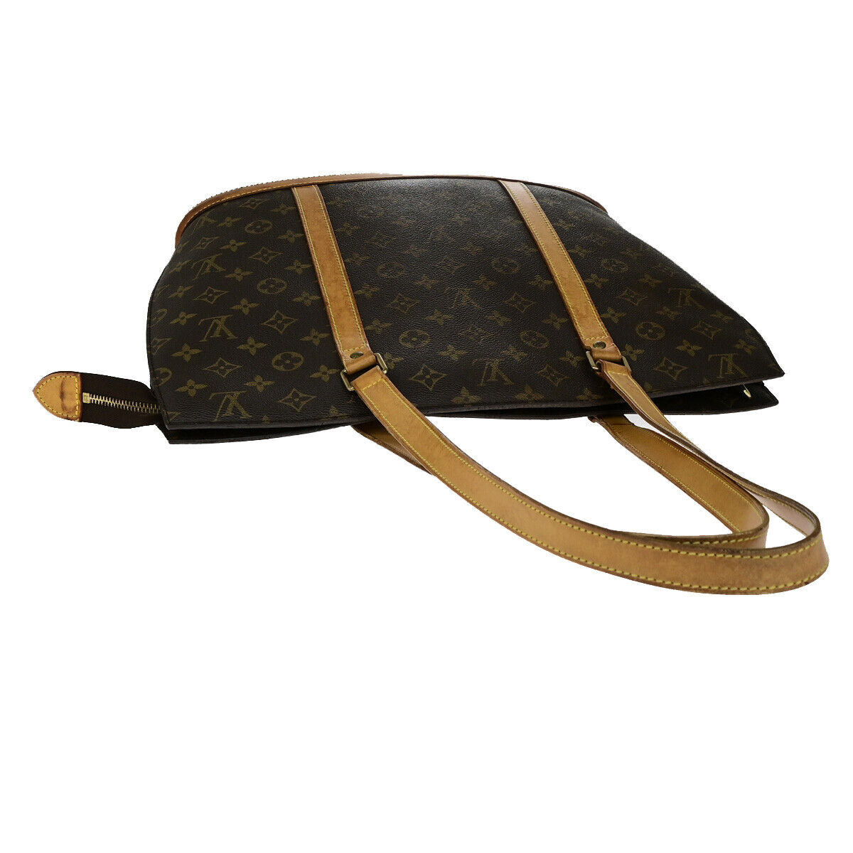 LOUIS VUITTON Babylone Shoulder Bag Monogram Leather Brown France M51102 83YG587