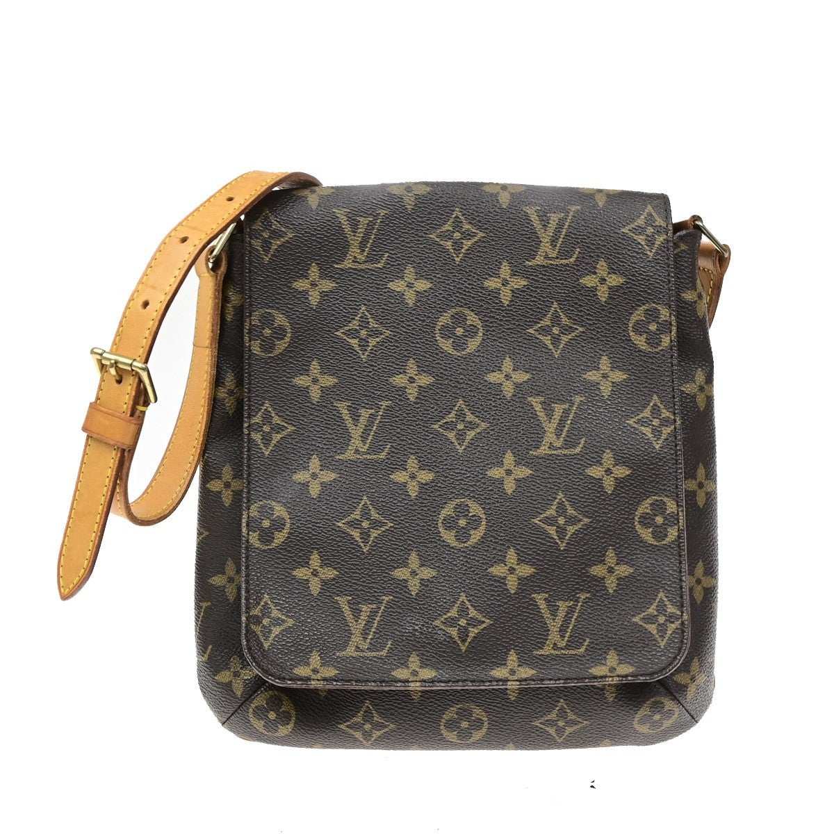 LOUIS VUITTON LV Musette Salsa Short Shoulder Bag Monogram Brown M51258 82KD098