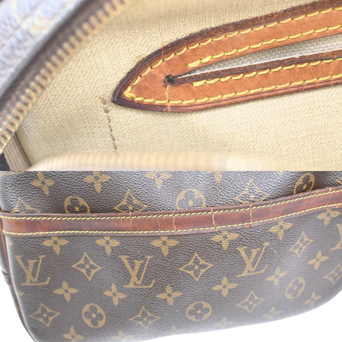 LOUIS VUITTON Reporter PM Crossbody Shoulder Bag Monogram Leather M45254 66KP106