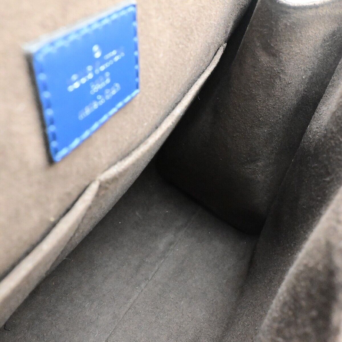 LOUIS VUITTON LV Cluny 2Way Shoulder Hand Bag Epi Leather Blue M41299 28ED053