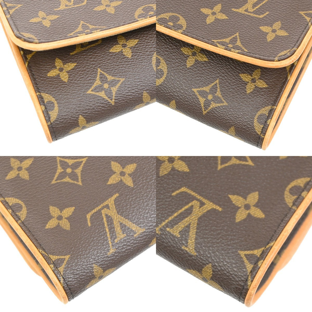 LOUIS VUITTON Pochette Twin GM 2Way Shoulder Bag Monogram Brown M51852 73PA034