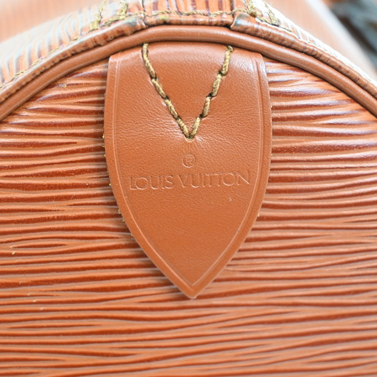 LOUIS VUITTON LV Logo Keepall45 Boston Hand Bag Epi Leather M42973 77RL415