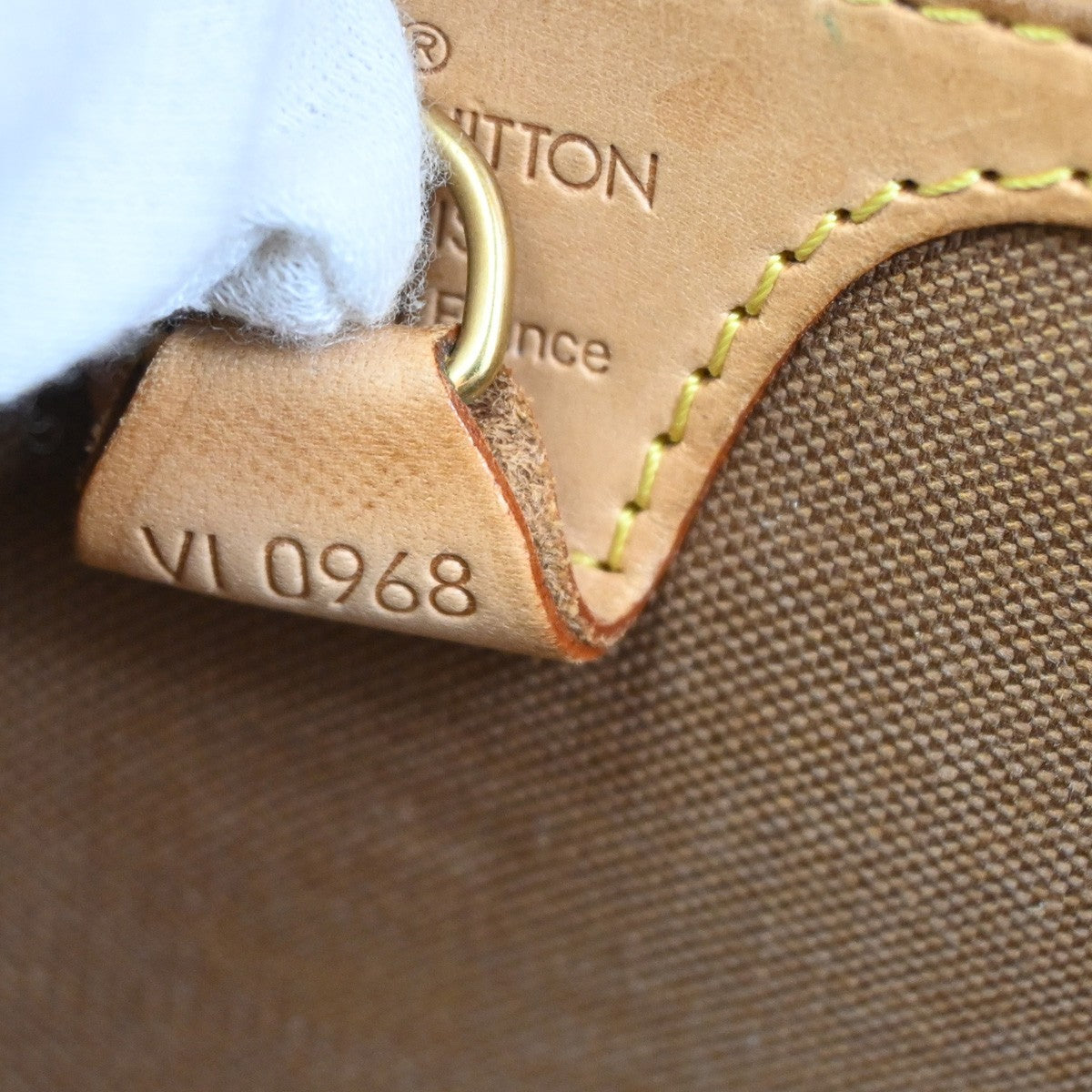 LOUIS VUITTON Ellipse Shopping Shoulder Bag Monogram Leather BN M51128 85KC943
